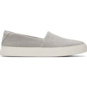 TOMS - Womens Kameron Slip On Sneaker, size 12 US womens, color grey.
